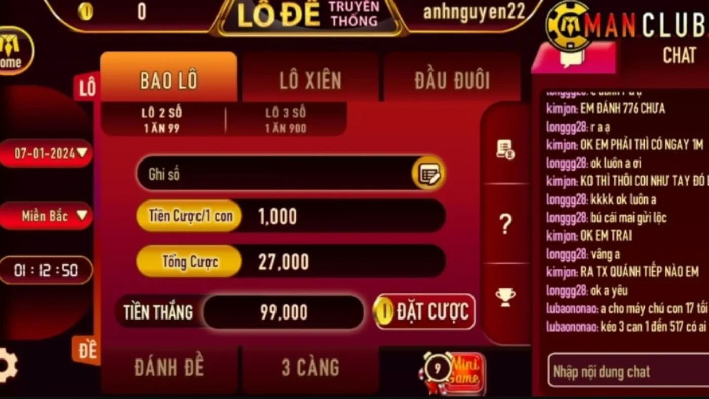 App lô đề Manclub