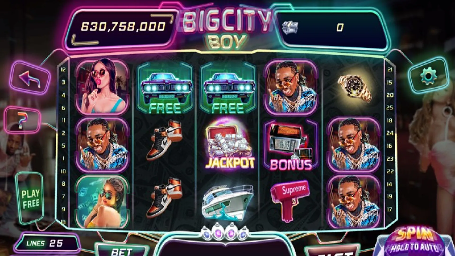 Chủ đề game nổ hũ Big City Boy ManClub